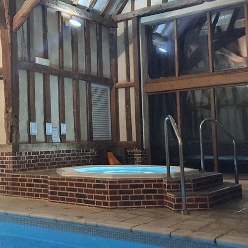 The spa and steam room at the gainsbrough club