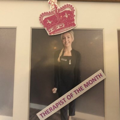 Spa Therapist of the Month- March