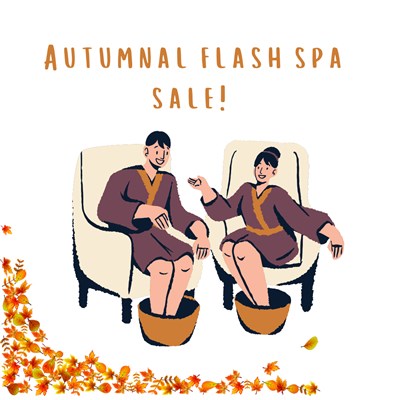 Autumnal Flash Sale for two