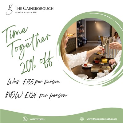 Our Time Together Spa Day - 20% OFF NOW